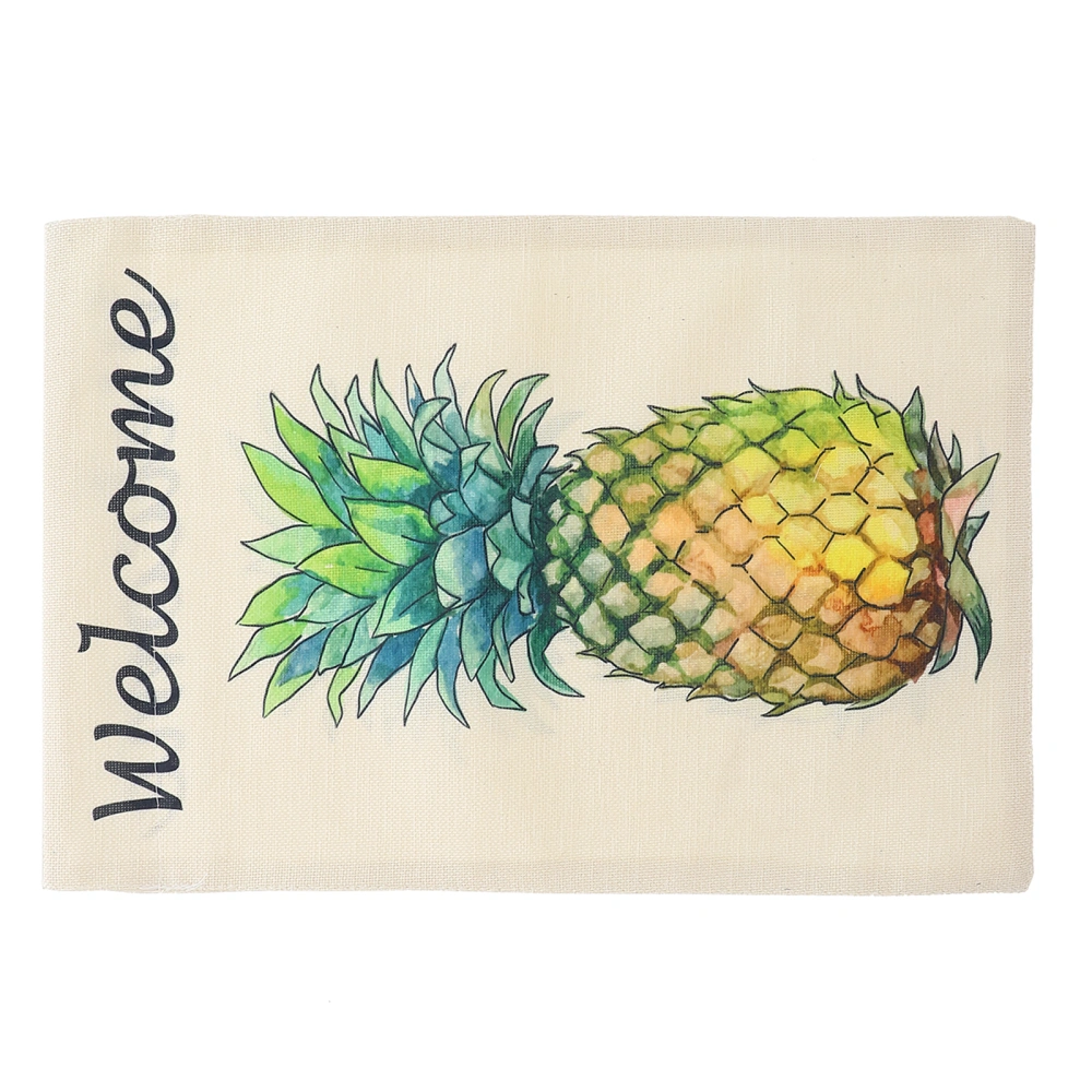 Summer Welcome Garden Flag Pineapple Themed Garden Flag Yard Flag Garden Decor