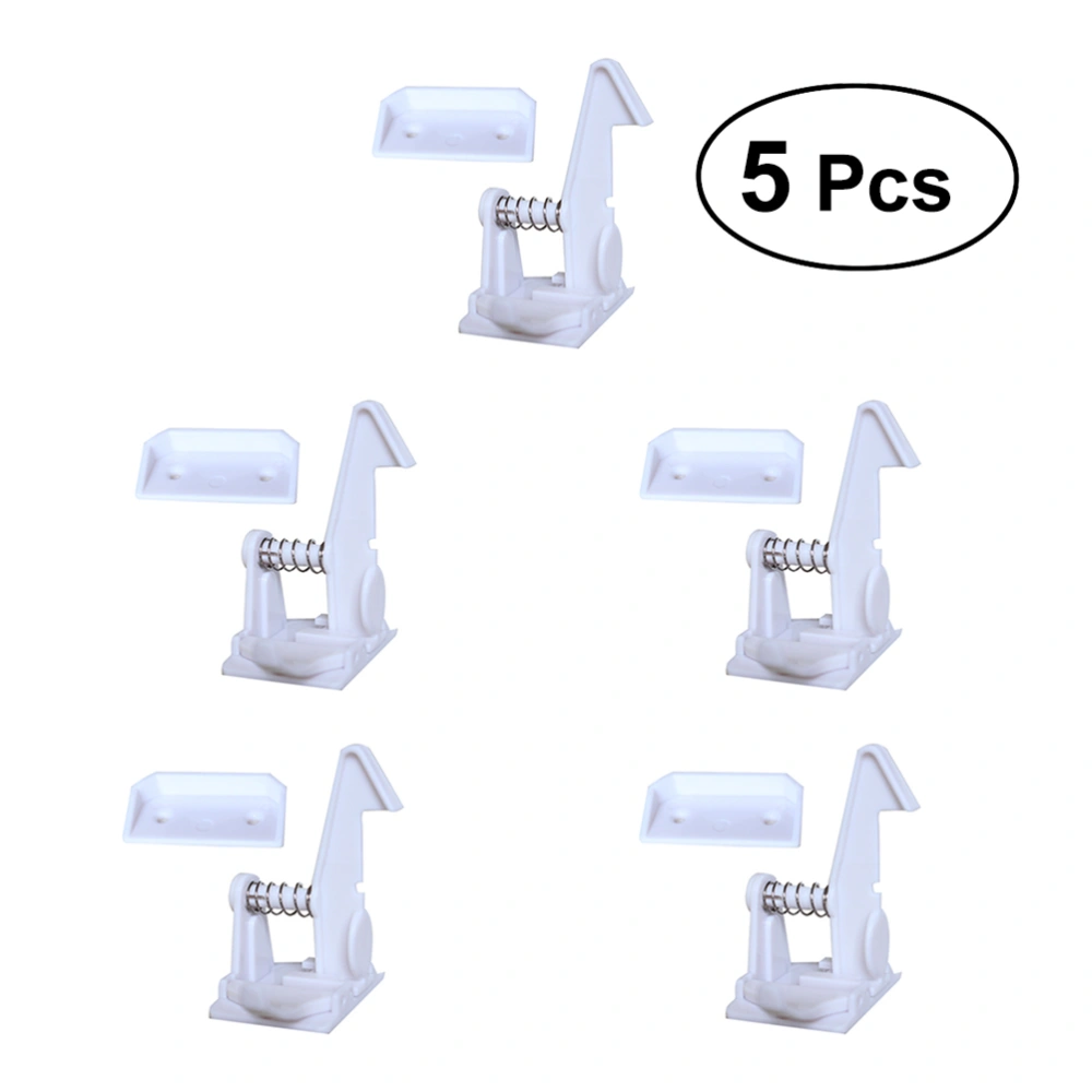 5PCS Magnetic Cabinet Locks for Child Safety No Tools Or Screws