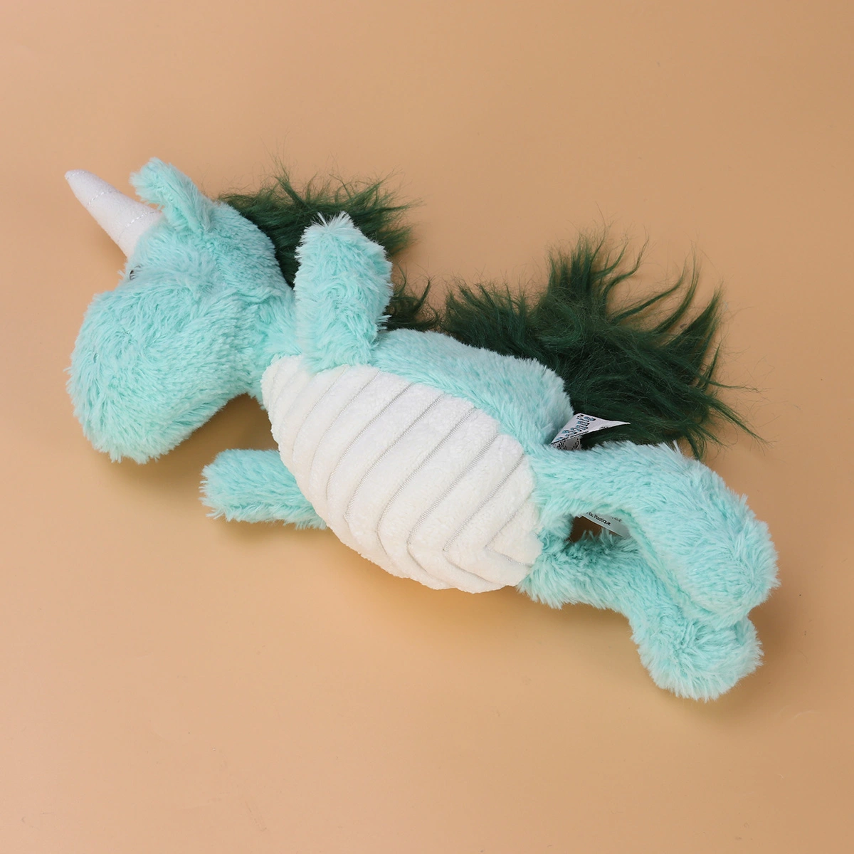 Lovely Plush Unicorn Design Dog Toy Puppy Chew Squeak Sound for Small Dogs Pet Cats Toys (Unicorn)