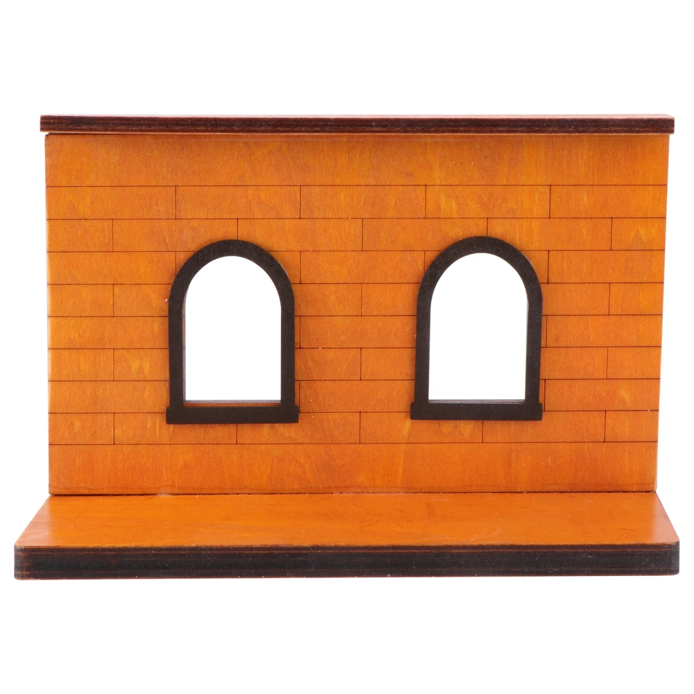 1pc Simulation Mini Background Plate Miniature Furniture Mini House Accessories