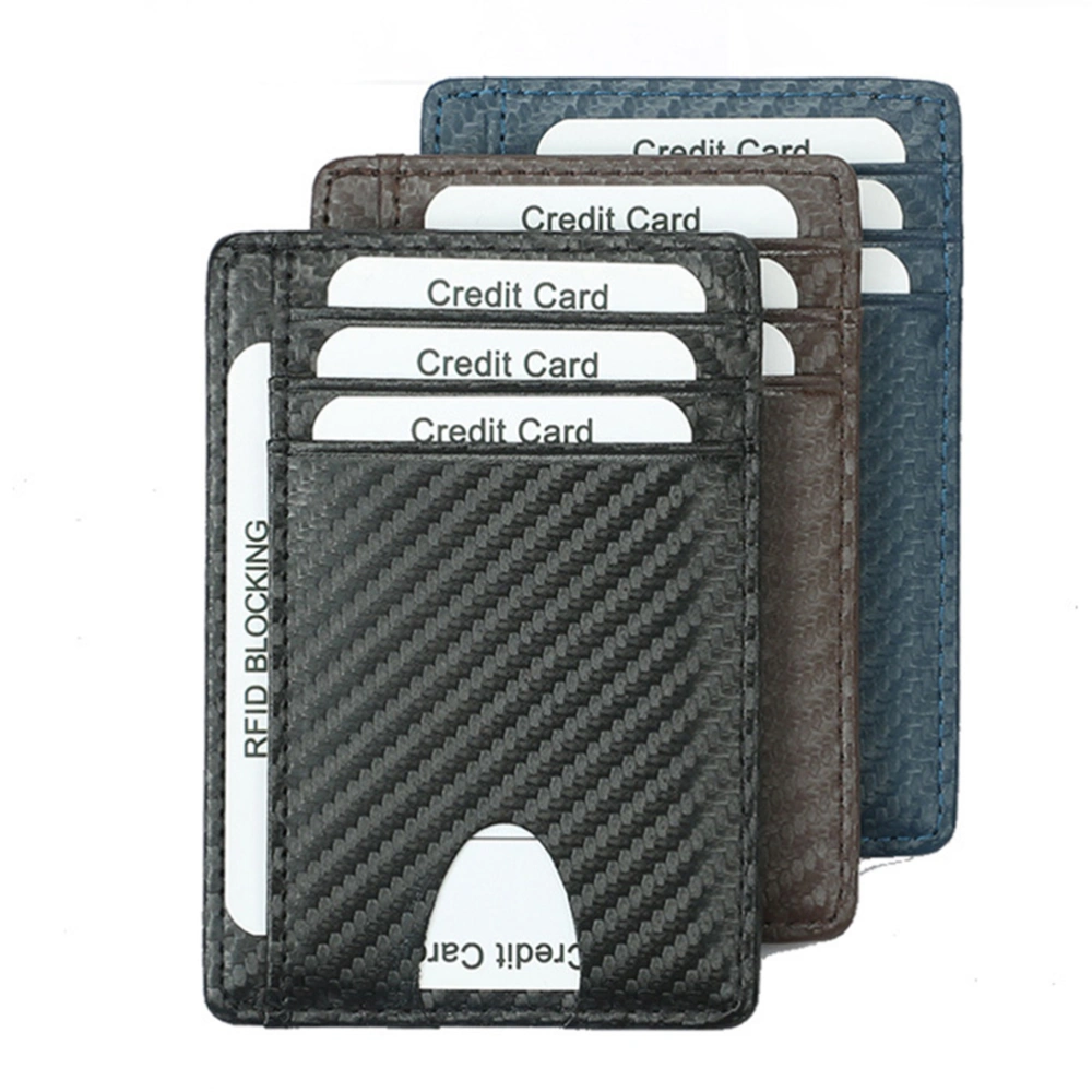 RFID Blocking Wallet Casual Simple Purse Multi-cards Wallet Organizer Holder