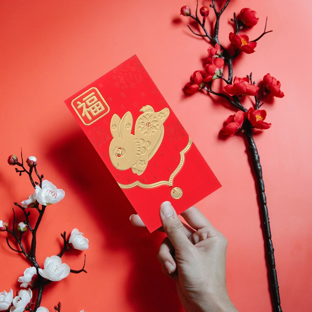 30pcs Red Packets Hong Bao Chinese New Year Red Envelopes Lucky Money Packet