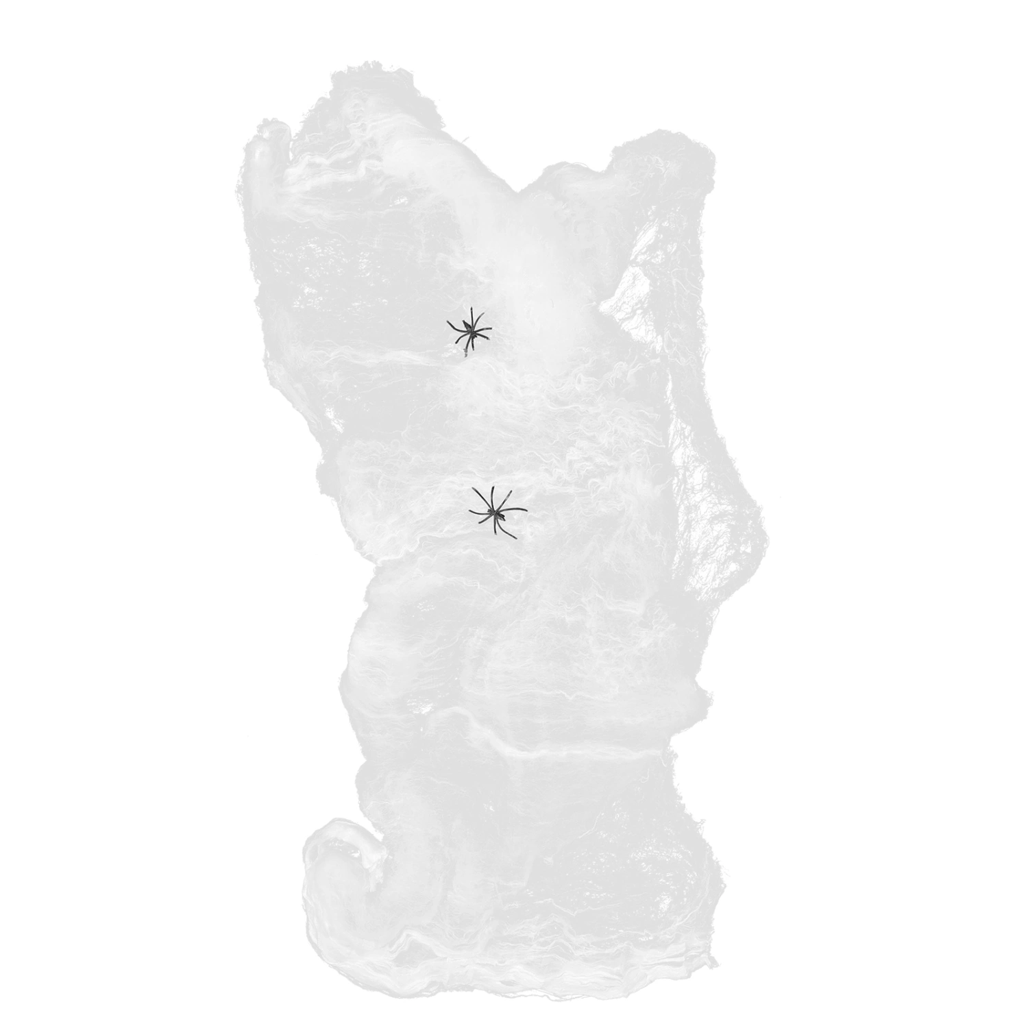 1 Set of Spider Web Halloween Decorations with Spiders Stretchable Cobwebs for Halloween Indoor and Outdoor