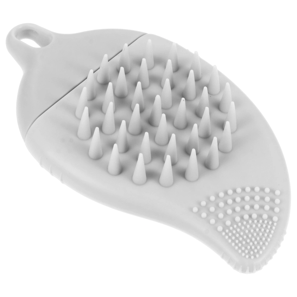 Multifunctional Shower Brush Silicone Face Massage Brush Comfortable Bath Brush