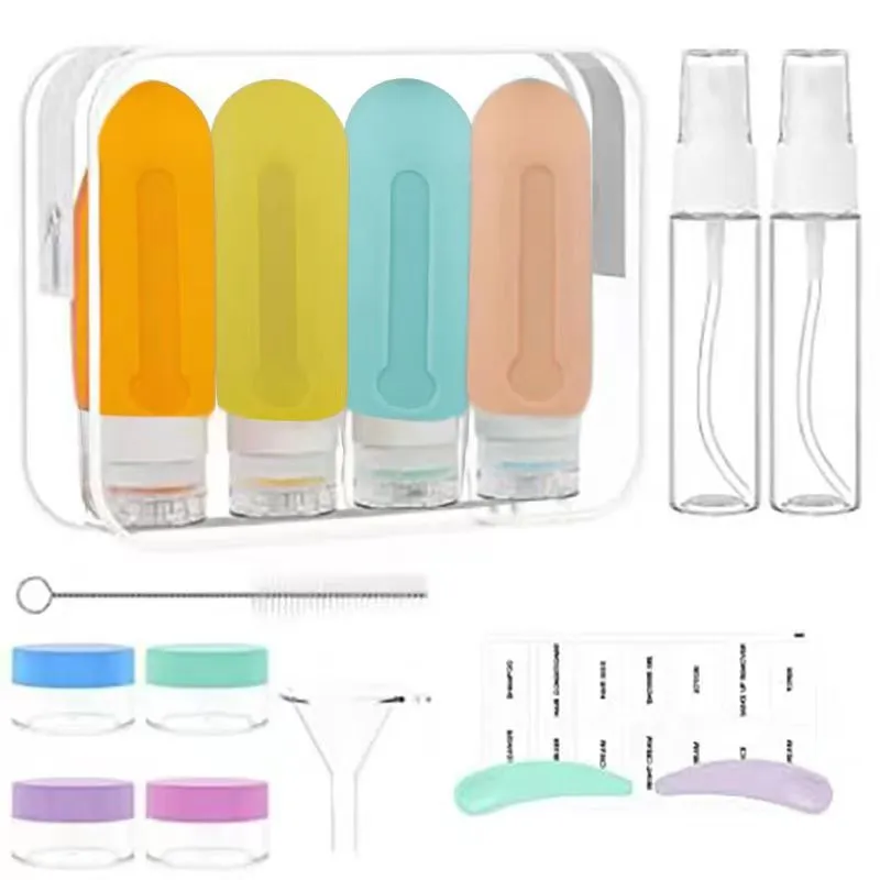 1 Set of Daily Use Lotion Bottles Wear-resistant Lotion Bottles Portable Cosmetic Bottles