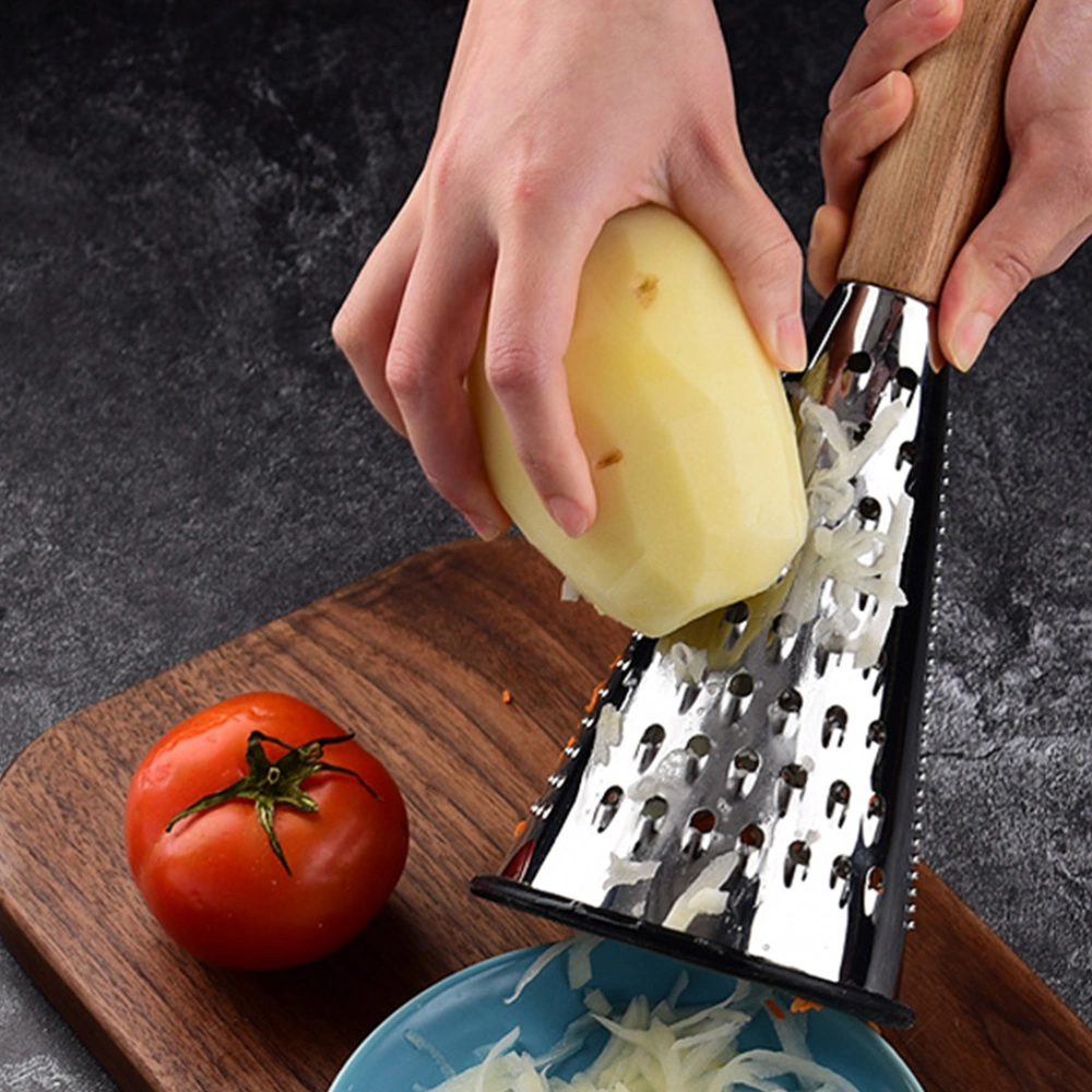 Vertical Cheese Grater Stainless Steel Cheese Grater Cone-shaped Cheese Grater