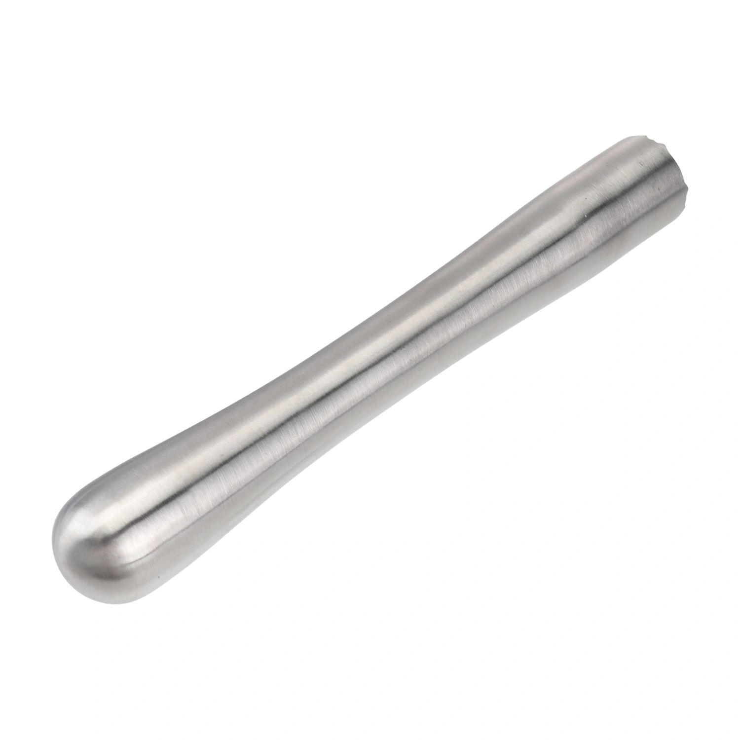 1pc Stainless Steel Ice Crushed Bars Wine Bars Lemon Hammer Bar Wine Swizzle Stick for Bar Party Banquet (18.5CM 201 Silver)