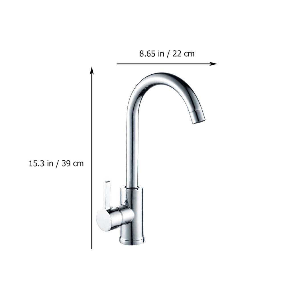 Kitchen Bathroom Water Tap Household Hot and Cold Water Faucet with Hose