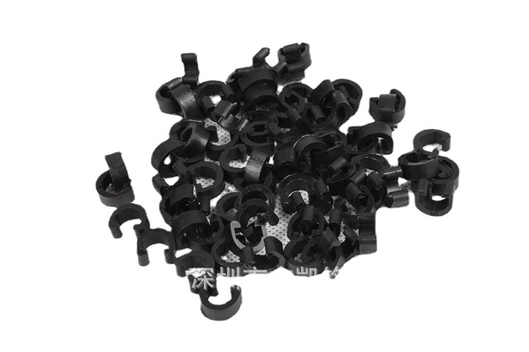 50pcs Cable Clip Derailleur Cable Clamp Alloy Cable Buckle Hose Guide Brake Cable Clips