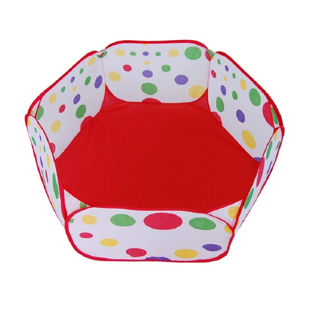 Kids Ball Play Poll Tent Toddler Ball Pit with Basketball for Toddlers 1m