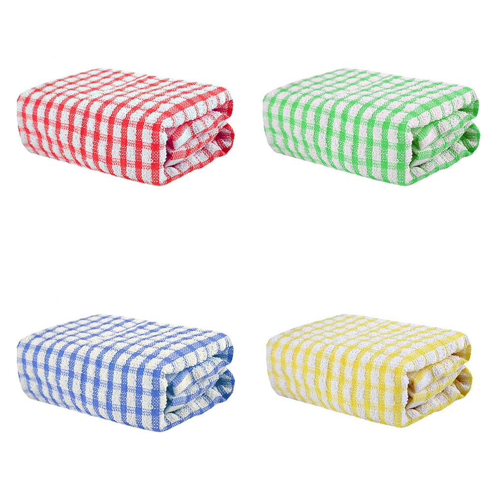 4pcs Kitchen Towel Cleaning Cloth Window Glass Car Floor Rags Bowl Dish Wiper