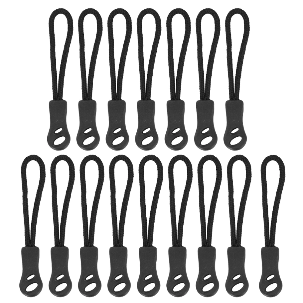 20pcs Useful Zipper Head Pull Ropes Zipper Puller Cables Backpack Accessories