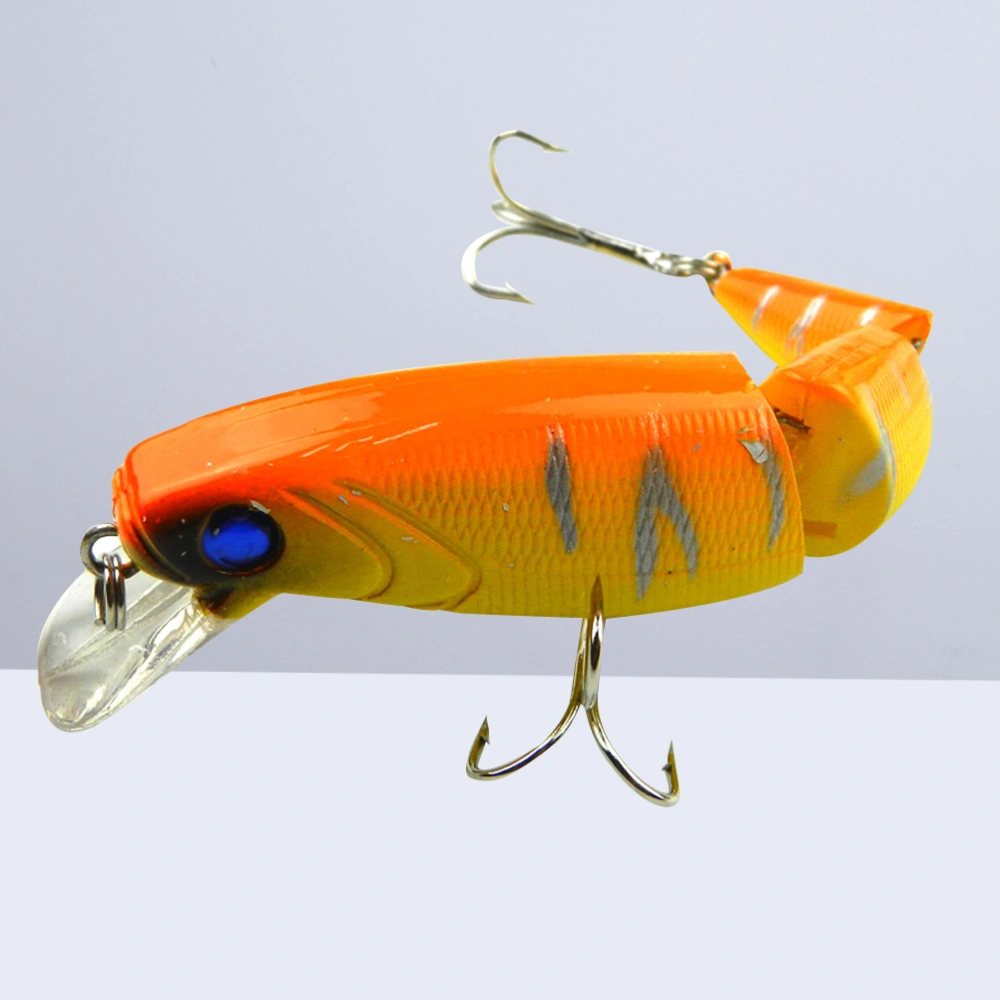 Swimbait Fishing Lures Multi Jointed Artificial Crankbait Fishing Tackle Tool (3#)