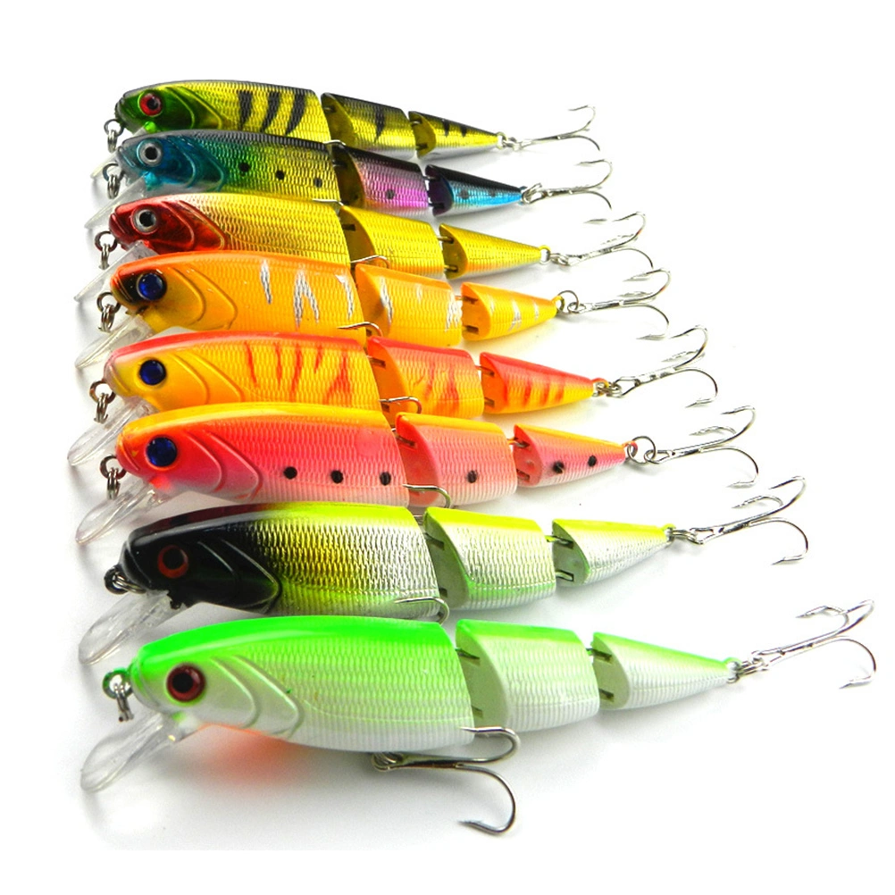 Swimbait Fishing Lures Multi Jointed Artificial Crankbait Fishing Tackle Tool (3#)