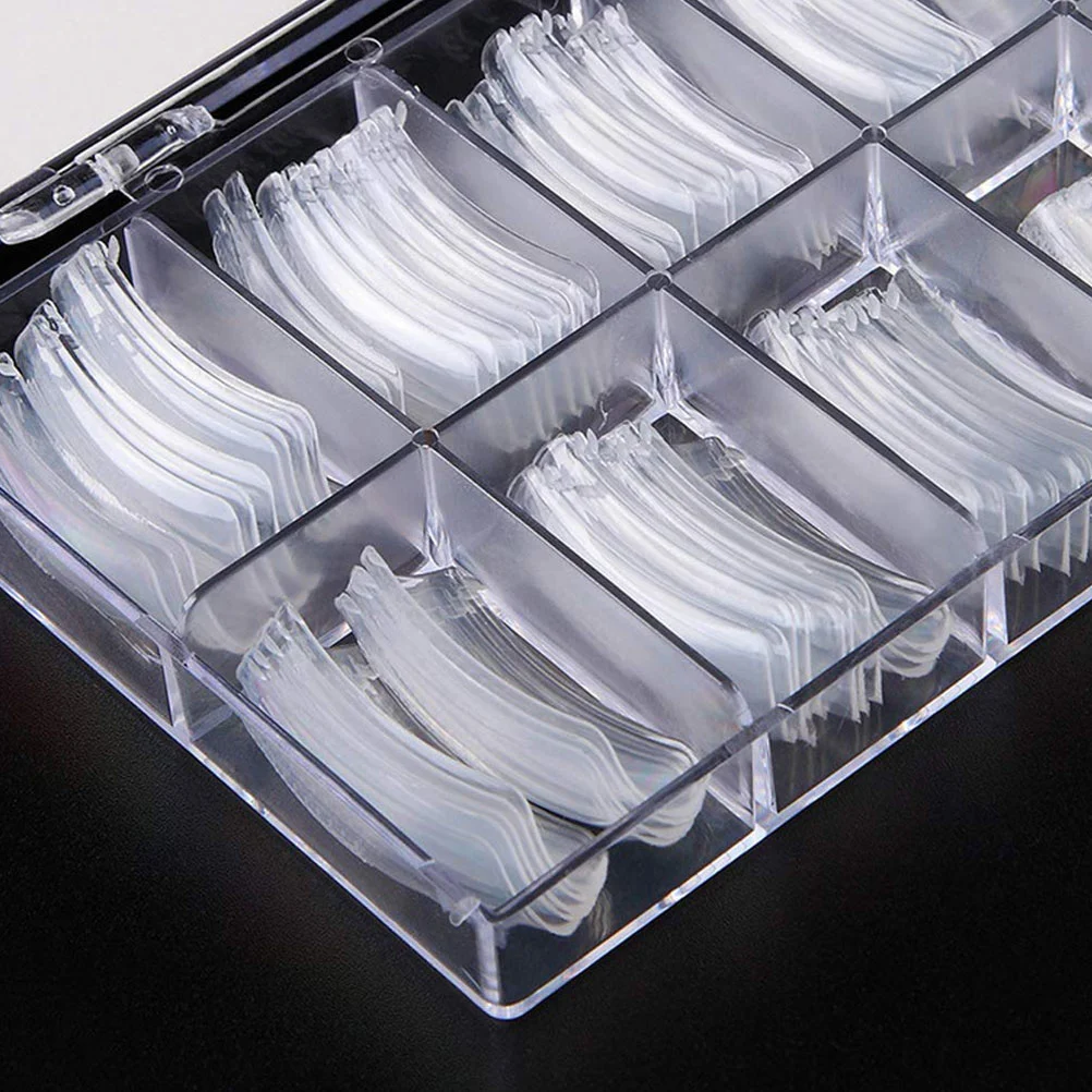 1 set Manicure Tools Nail Clips Double-headed Nail Art Brushes Gel Scraper Patch