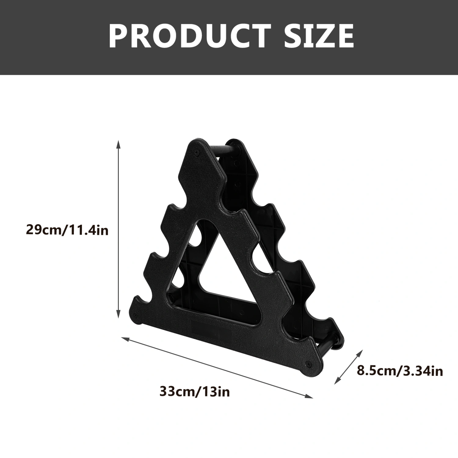 Household Dumbbell Holder Professional Dumbbell Rack Plastic Weight Rack Home Accessory