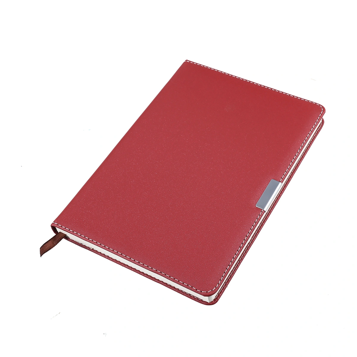 100 Pages A5 Diary Notebook Journal Writing Notebook Sketchbook School Supplies for Student (Red)