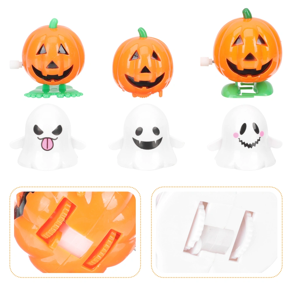 1 Set Halloween Wind-up Toys Halloween Wind-up Playthings Halloween Decorations