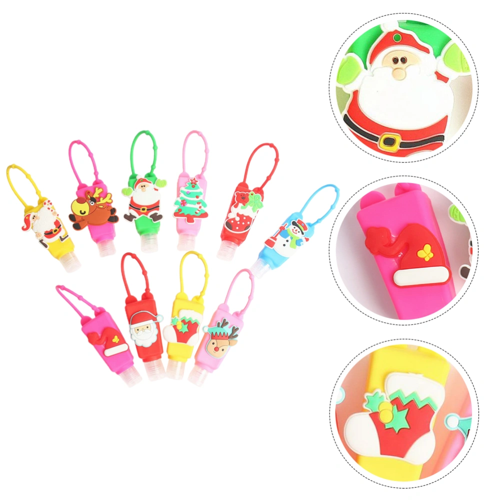 10 Pcs 30 ML Adorable Hand Sanitizer Containers Practical Protective Covers