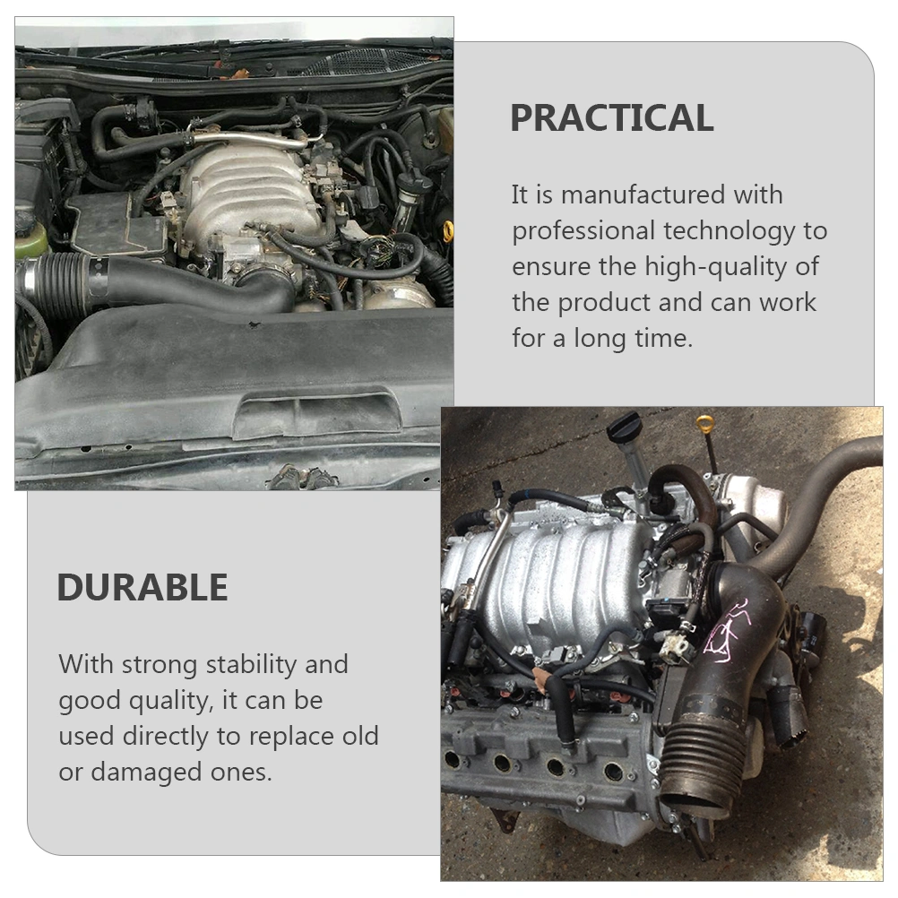 Heater Core Bypass Hose Compatible for LQ4 Rubber U Shaped Coolant Pipe