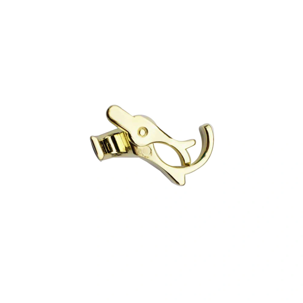 Cigarette Ring Holder Men Women Gold Plated Metal Gadget for Console Guitar Play and Driving