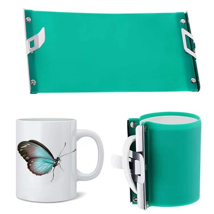 Heat Resistant 3D Sublimation Silicone Mug Wrap Mug Wraps for Sublimation