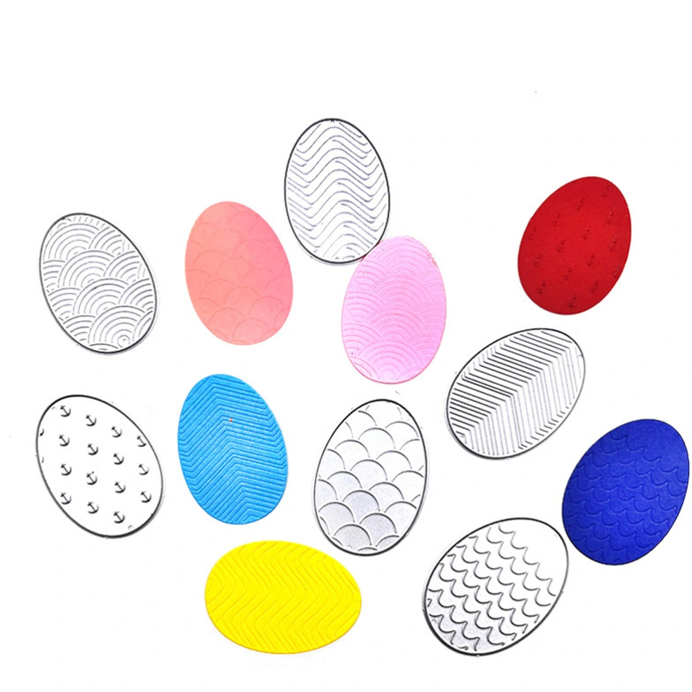 6pcs Easter Egg Pattern Cutting Dies DIY Mould Tool Handmade Cutting Dies Tool