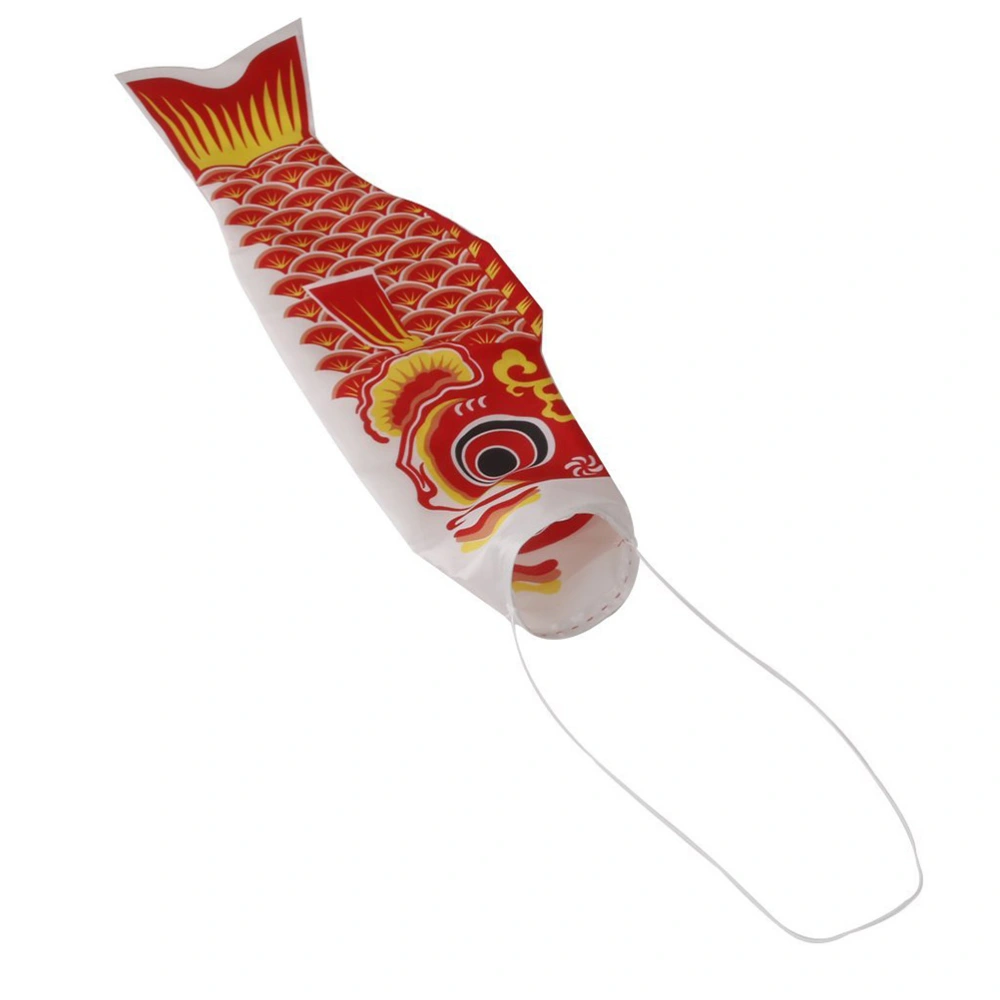 55cm Japanese Carp Flag Koinobori Windsock (Red)