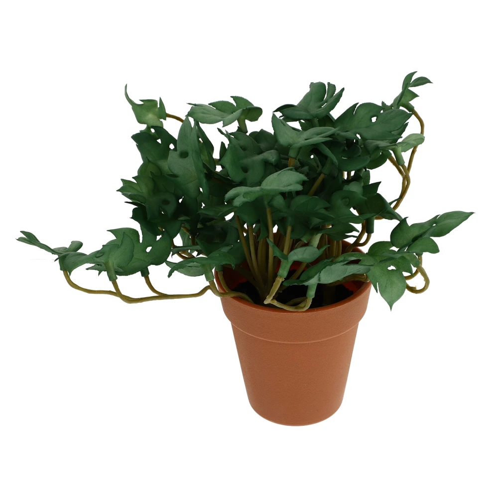 1Pc Simulated Potted Plants Decor Home Desktop Bonsai Adorn Lifelike Fake Plants