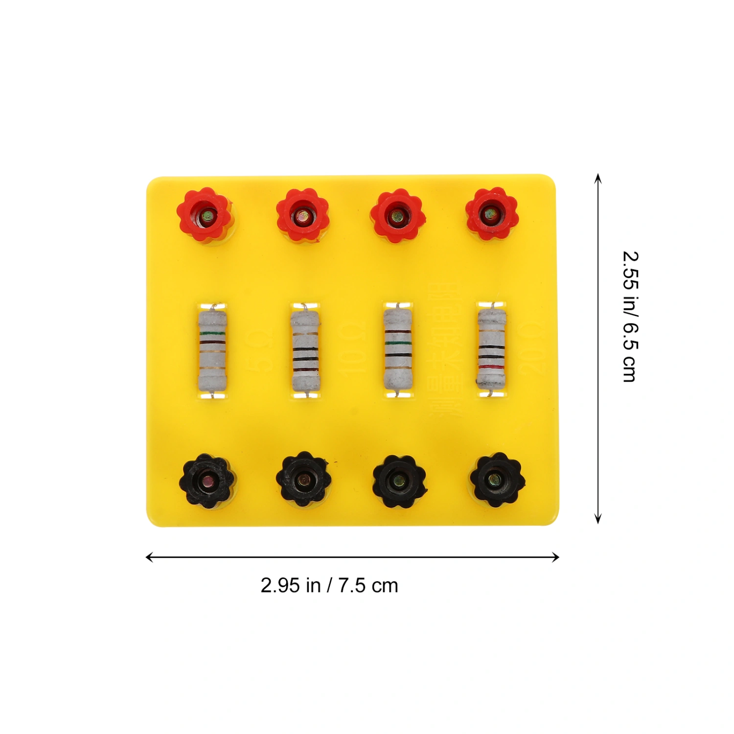 2Pcs Experimental Resistor Student Experimental Tool Electricity Teaching Aid