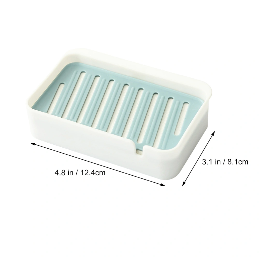 1 Set Absorbent Diatom Ooze Soap Dish Bathroom Soap Holder Sturdy Soap Organizer