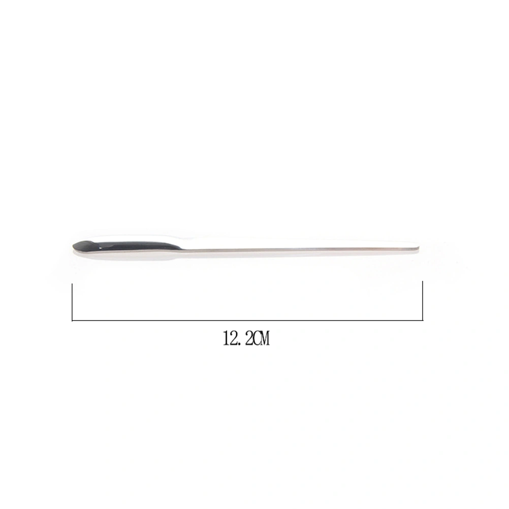 Stainless Steel Mini Spoon Flat Coffee Stirring Mixing Spoon for Home Kitchen