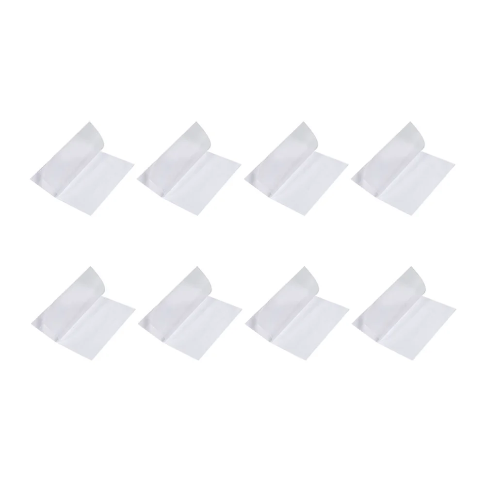 8 Pcs Transparent TPU Tent Repair Patch Waterproof Mend Tape Fabric and Vinyl Repair Tape for Tent Exercise Ball Kayak Inflatable Bed Pool Float