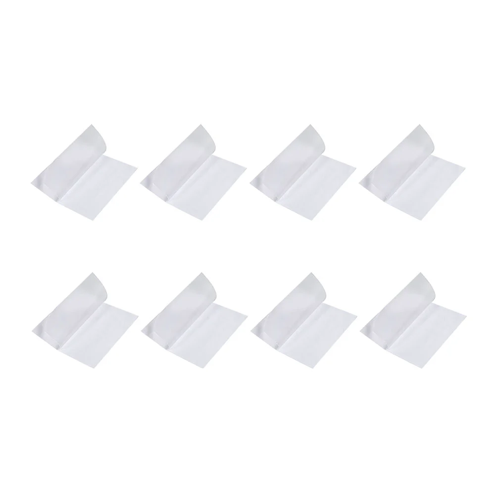 8 Pcs Transparent TPU Tent Repair Patch Waterproof Mend Tape Fabric and Vinyl Repair Tape for Tent Exercise Ball Kayak Inflatable Bed Pool Float