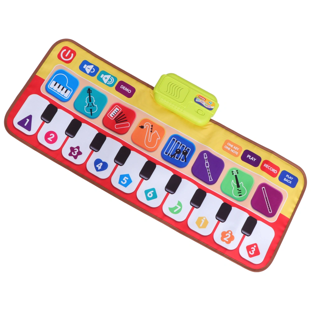 1Pc Keyboard Dancing Mat Kids Musical Mat Toys Piano Mat Children Plaything