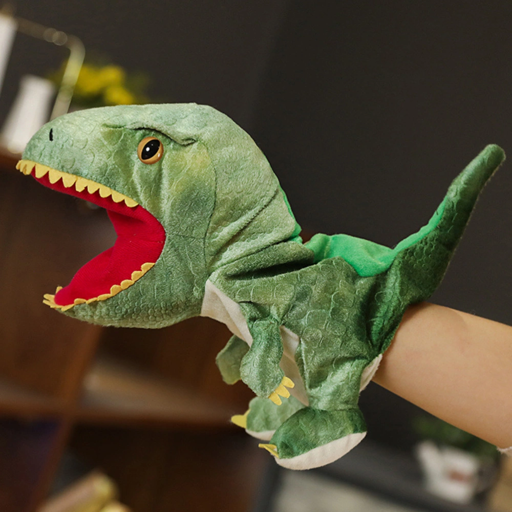 Tyrannosaurus Dinosaur Hand Puppet Plush Realistic Dinosaur Toys for Kids