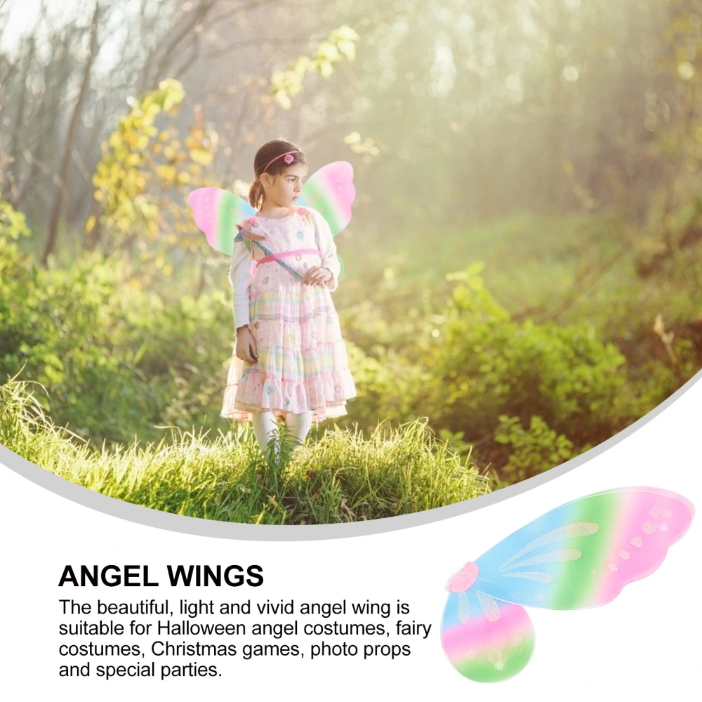 1Pc Carnival Party Costume Performance Wedding Kids Angel Wings Party Prop