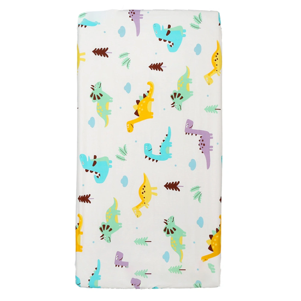 Dinosaur Pattern Crib Fitted Sheet Creative Crib Sheet Comfortable Crib Cover