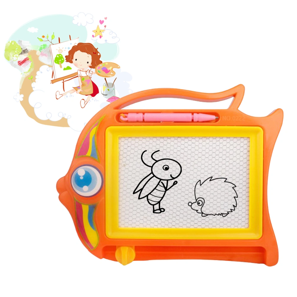 Erasable Magnetic Drawing Board Colorful Writing Sketching Pad Preschool Learning and Educational Toys for Toddlers Children Babies Boys Girls