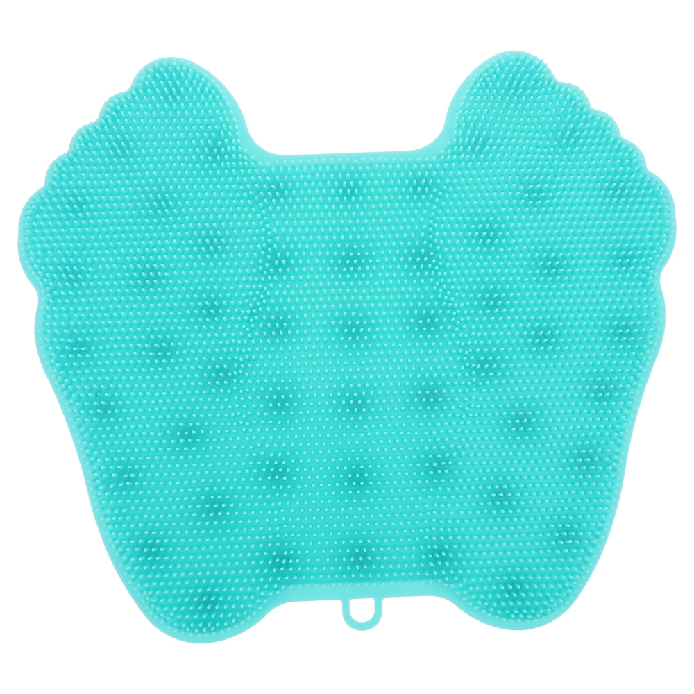 1Pc Silicone Foot Cleaning Pad Creative Back Scrubber Foot Massage Cushion