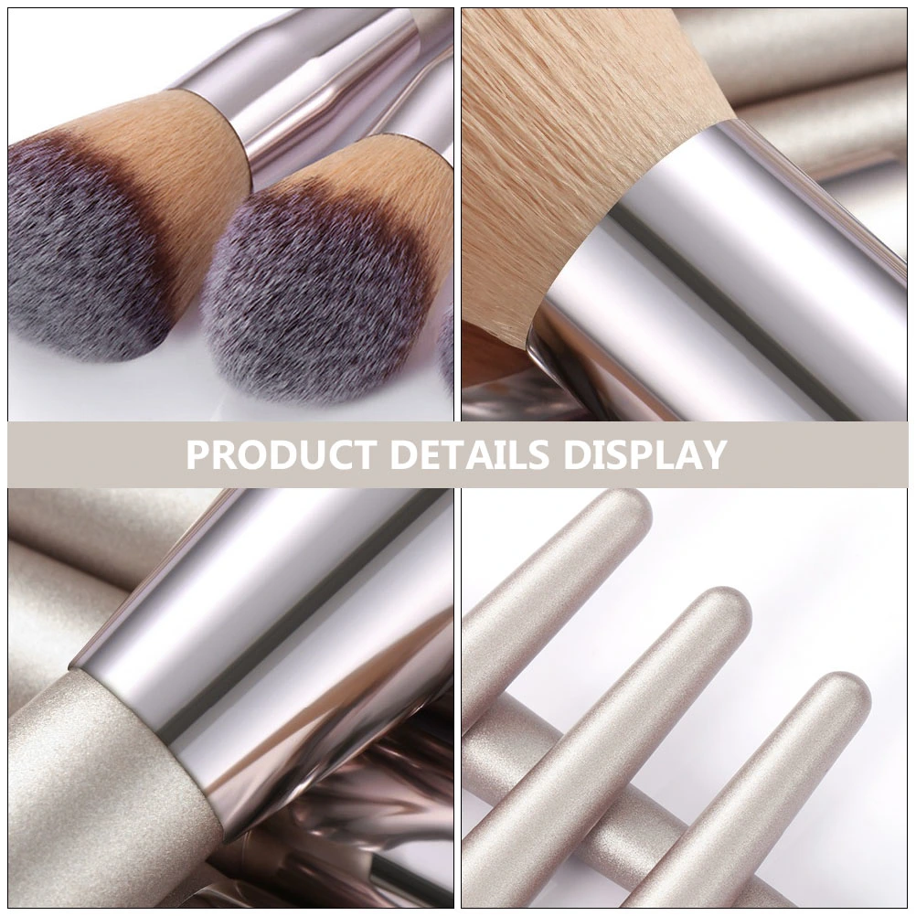 10 Pcs Makeup Brushes Kit Cosmetic Brushes Foundation Brushes Makeup Tool Brush