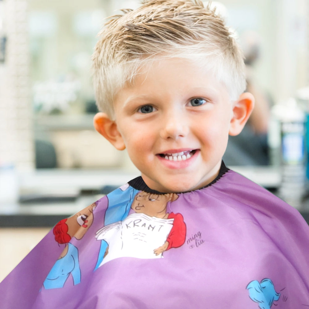 Kids Children Barber Haircut Cape Small Haircut Gown Salon Hairdressing Cape