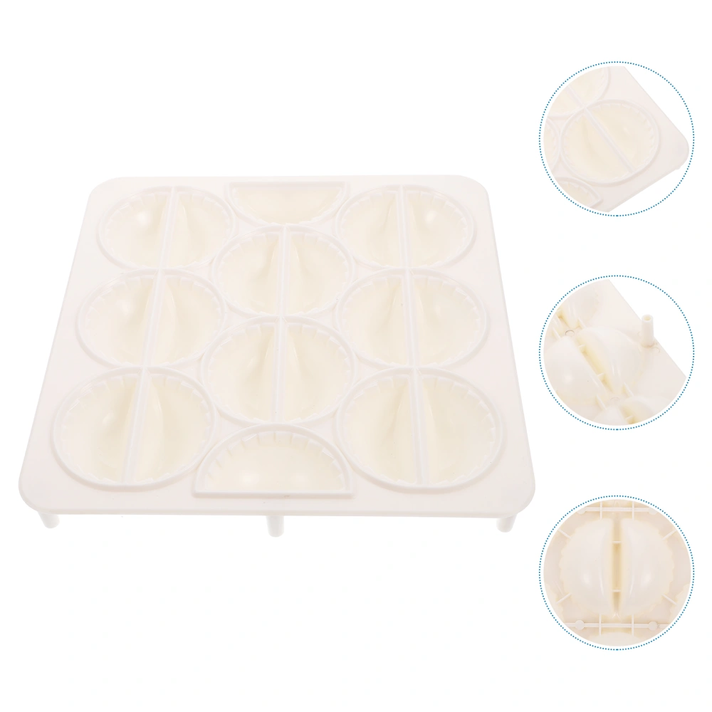 18 Holes Dumpling Mold Manual Plastic Dumpling Wrapper Maker Dough Press Set