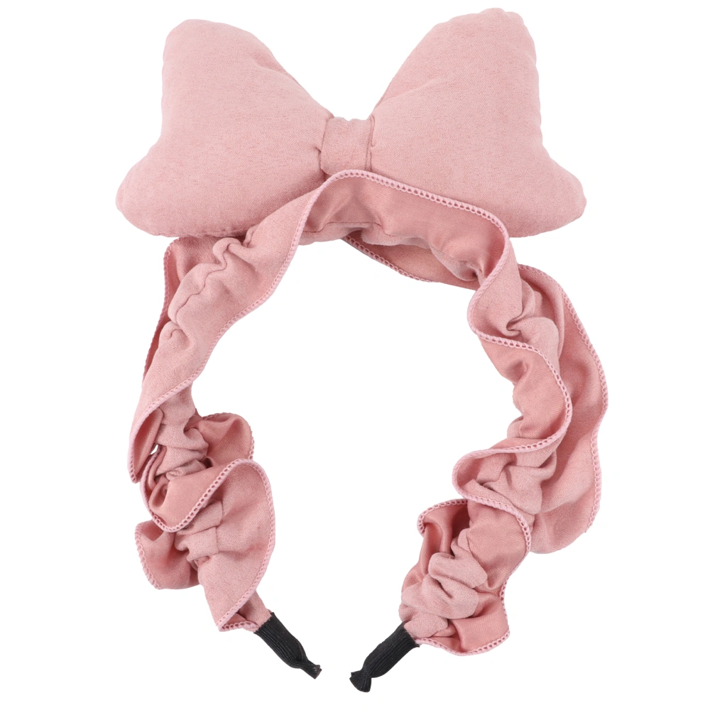 1Pc Bow Women Hair Band Elastic Face Washing Headband Girls Makeup Headband