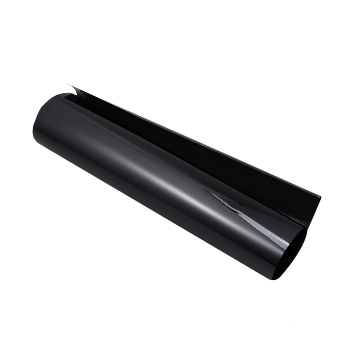 Sun Block Glass Sticker Thermal Insulation Glass Sticker for Home Store Office (Black 1mx0.3m)