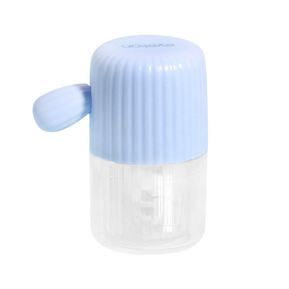 Lenses Cleaner Manual Rotary Cleaner Plastic Lenses Cleaner (Blue)