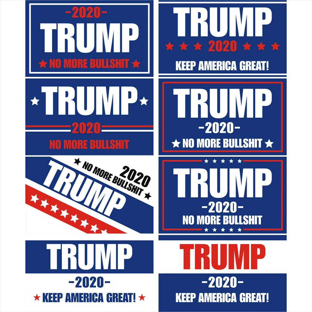 150x90cm President Election Flag Trump 2020 Propaganda Flag No More Bullshit Great Slogan Election Supplies