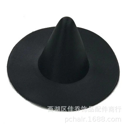 Miniature Hat Handcraft Mini Doll Witch Hat Halloween Craft Hat Decoration for Doll Pet