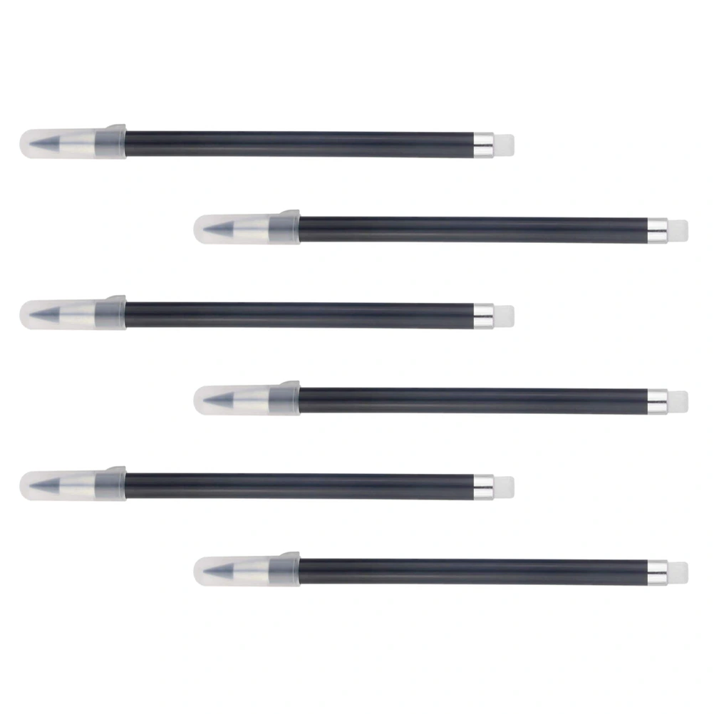6Pcs Erasable Study Pencil Inkless Painting Pencils Non Sharpening Pencils