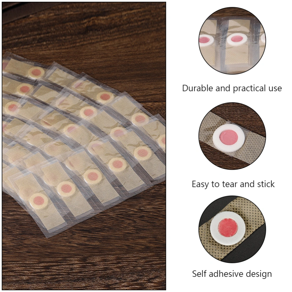 1 Set Foot Toe Corn and Callus Removers Sticker Self-adhesive Feet Pad (Pink)